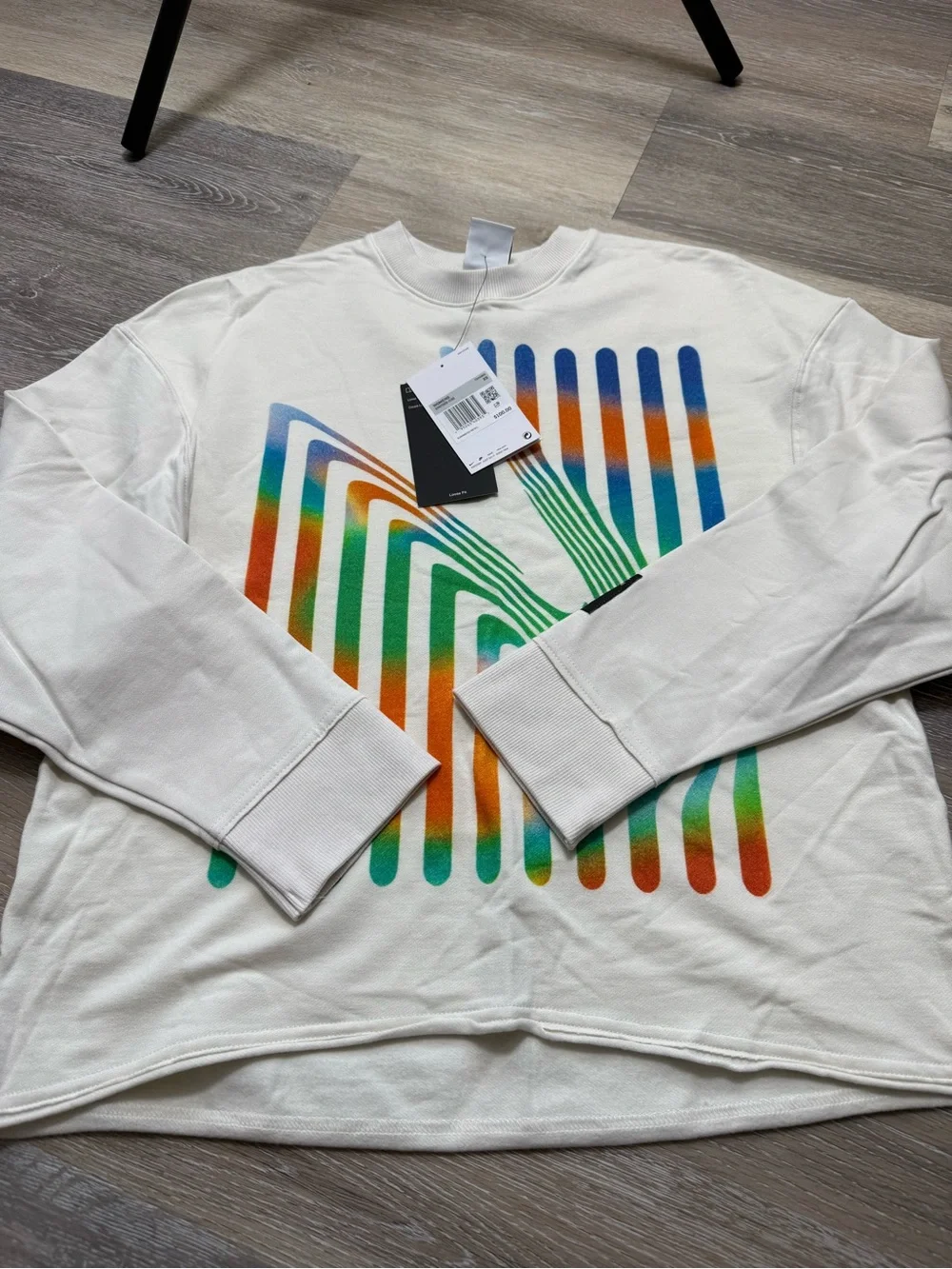 Nike cream crewneck